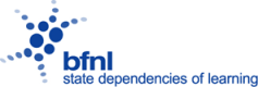 Logo state dependencies of learning Logo state dependencies of learning